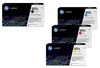 HP Original 507A/ 507X Toner 4er Set schwarz hohe Kapazität,  cyan,  magenta,  gelb