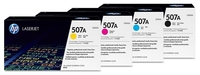 HP Original 507A Toner 4er Set schwarz,  cyan,  magenta,  gelb