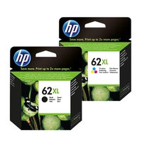 HP Original 62XL Druckerpatronen - Multipack (C2P05AE + C2P07AE)