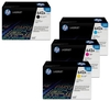 HP Original 642A Toner 4er Set schwarz,  cyan,  magenta,  gelb