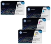 HP Original 649X/ 648A Toner 4er Set schwarz hohe Kapazität,  cyan,  magenta,  gelb