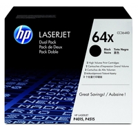 HP Original 64X Toner Doppelpack schwarz 2 x 24.000 Seiten (CC364XD)