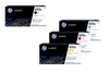 HP Original 655A Toner 4er Set schwarz,  cyan,  magenta,  gelb