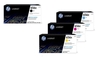 HP Original 656X Toner 4er Set schwarz,  cyan,  magenta,  gelb hohe Kapazität