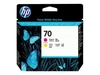 HP Original 70 Druckkopf magenta gelb 130ml (C9406A)