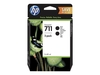 HP Original 711 Druckerpatrone - schwarz (P2V31A)