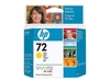 HP Original 72 Druckerpatrone gelb 69ml (C9400A)