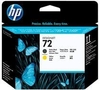HP Original 72 Druckkopf schwarz matt gelb 130ml (C9384A)