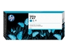 HP Original 727 Druckerpatrone - cyan (F9J76A)