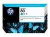 HP Original 80 Druckerpatrone cyan 175ml (C4872A)
