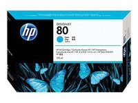 HP Original 80 Druckerpatrone cyan 175ml (C4872A)