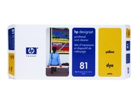 HP Original 81 Druckkopf gelb 13ml (C4953A)