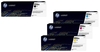 HP Original 826A Toner 4er Set schwarz,  cyan,  magenta,  gelb