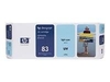 HP Original 83 Druckerpatrone cyan hell 680ml (C4944A)