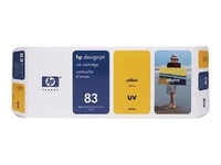 HP Original 83 Druckerpatrone gelb 680ml (C4943A)