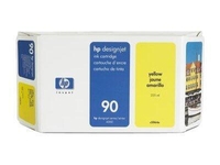 HP Original 90 Druckerpatrone gelb 225ml (C5064A)