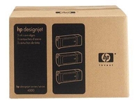 HP Original 90 Druckerpatronen 3x cyan 400ml (C5083A)