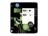 HP Original 901 Druckerpatronen Multipack C/M/Y + BK XL (SD519AE445)