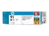 HP Original 91 Druckerpatronen 3er Multipack schwarz matt 3 x 775ml (C9480A)