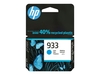 HP Original 933 Druckerpatrone - cyan (CN058AEBGX)