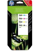 HP Original 940XL Druckerpatronen Multipack schwarz cyan magenta gelb (C2N93AE)