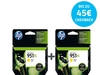 HP Original 951XL Druckerpatronen Doppelpack gelb 3.000 Seiten 17ml