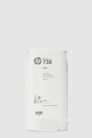 HP Original Druckerpatrone 738 - cyan 130ml (498N5A)