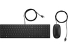 HP Pavilion 400 kabelgebundenes Desktop schwarz