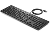 HP USB-Business-Tastatur,  flach,  schwarz