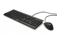 HP Wired Combo C2500 Tastatur-und-Maus-Set