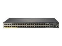 HPE Aruba 2930M 40G PoE+-Switch mit 8 HPE Smart Rate und 1 Steckplatz