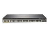 HPE Aruba 2930M PoE+-Switch mit 24 HPE Smart Rate und 1 Steckplatz