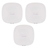 HPE Aruba Instant On 3x AP25 mit Netzteil Access Point 4x4 Wi-Fi 6 Indoor PoE fähig (Set 3xR9B33A)