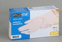 HYGOSTAR Handschuhe Handschuhe Nitril pink M, 100 S M Lila