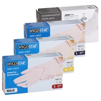 HYGOSTAR Handschuhe Handschuhe Nitril pink S, 100 S S Rosa