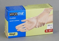 HYGOSTAR Handschuhe Handschuhe Vinyl Gepu.S, 100 St S Transparent