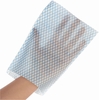 HYGOSTAR Handschuhe Waschhandschuh RAUTE Einheitsgröße weiß