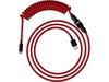 HyperX USB-C Spiralkabel rot