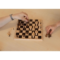 Idena Brettspiel Idena 2in1 Schach und Dame