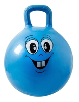 Idena Hüpfball blau