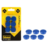 Idena Magnete Idena Magnete 6St. blau Ø24mm Blau