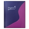 Idena Zeugnismappe Idena Zeugnismappe A4 12 vt DIN A4 violett/blau