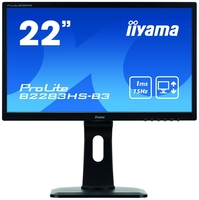 Iiyama Monitor ProLite B2283HS-B3 LED-Display 54, 7 cm (21, 5") schwarz