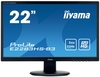 Iiyama Monitor ProLite E2283HS-B3 LCD-Display 55, 9 cm (22") schwarz