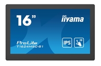 Iiyama Monitor ProLite T1624MSC-B1 Touch-LED-Display 39, 5 cm (15, 6")