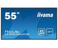 Iiyama ProLite LH5542UHS-B3 Signage Display 138, 8 cm (54, 6 Zoll) 4K-UHD,  IPS-Panel,  500cd/m²,  18/7,  LAN,  Android