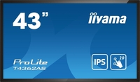 Iiyama PROLITE T4362AS-B1 interaktiv Signage Display 108 cm (42, 5 Zoll) 4K-UHD,  IPS,  500 cd/m²,  24/7,  LAN,  Android