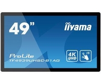 Iiyama ProLite TF4939UHSC-B1AG Signage Touch Display 124, 5 cm (49 Zoll) 4K-UHD,  IPS-Panel,  500cd/m²,  24/7,  LAN