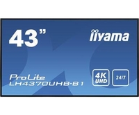 Iiyama Ultra Slim Line LH4370UHB-B1 Signage Display 108 cm (42, 5 Zoll)
