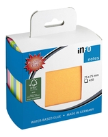 inFO Haftnotizen inFO Haftnotizw. Mix 450Bl farbsortiert